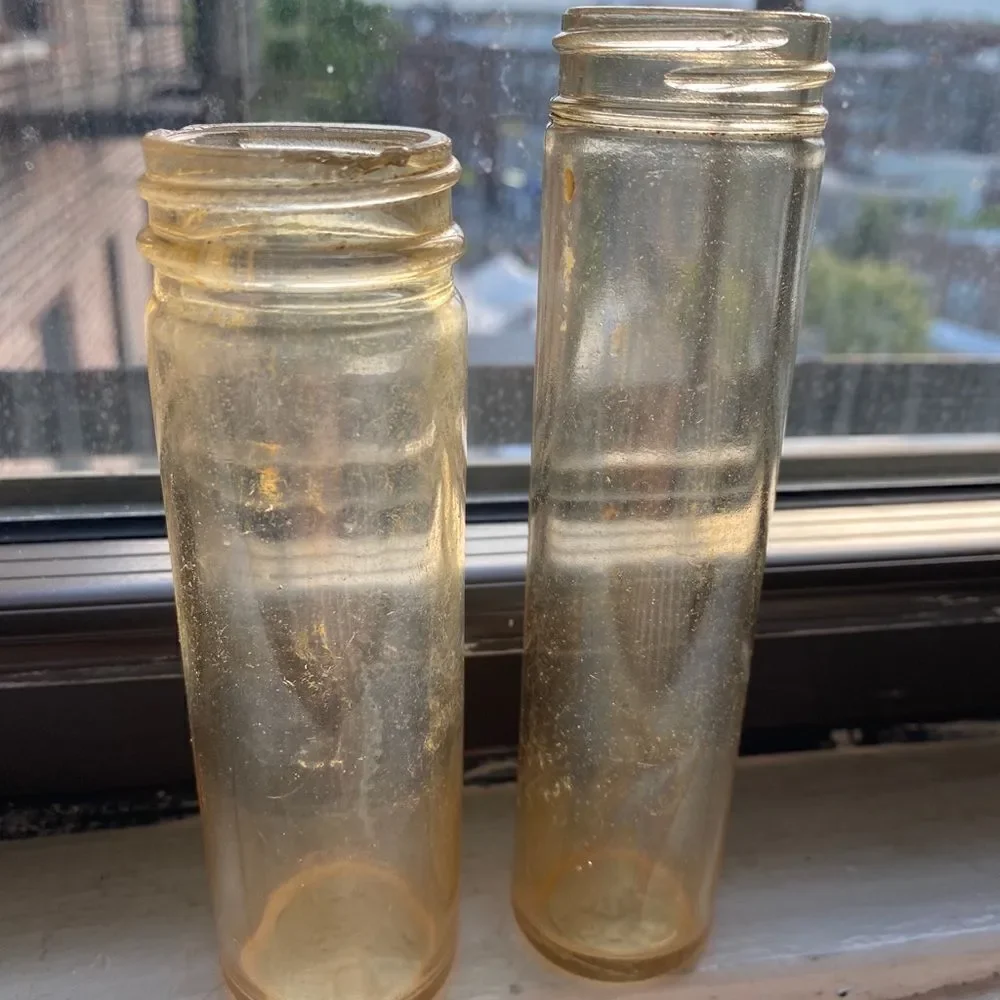 🎀Vintage🎀 1940s Pair of Bottles Found In The Sea